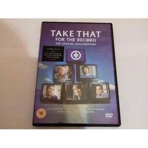 Take That - Pour le Record - DVD d'occasion - Zone 2 - Publicité Take That - Pour le Record - DVD d'occasion - Zone 2 - Publicité