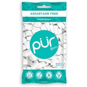Pur Gums Wintergreen Aspartame Free - Chewing Gum 77g 55 pcs Pur Gums Wintergreen Aspartame Free - Chewing Gum 77g 55 pcs