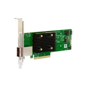 Broadcom HBA 9500-8e - Kontroler pamięci masowej - 8 Kanałów - SATA, SAS, PCIe 4.0 Broadcom HBA 9500-8e - Kontroler pamięci masowej - 8 Kanałów - SATA, SAS, PCIe 4.0