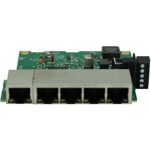 Brainboxes SW-115 Industrial 5 Port Gigabit Ethernet Switch - Unmanaged, Assorted Colors Brainboxes SW-115 Industrial 5 Port Gigabit Ethernet Switch - Unmanaged, Assorted Colors