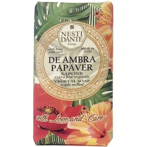 Nesti Dante Model De Ambra Papaver - Triple Milled Vegetal Soap - Soap Nesti Dante Model De Ambra Papaver - Triple Milled Vegetal Soap - Soap