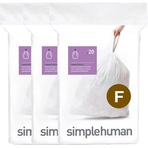 Simplehuman CW0165 Trash Bag 25L White - Trash Bags Simplehuman CW0165 Trash Bag 25L White - Trash Bags