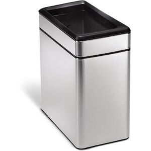 Simplehuman CW1225 10L Stainless Steel Rectangular Bin Simplehuman CW1225 10L Stainless Steel Rectangular Bin