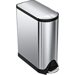 simplehuman Stainless Steel Butterfly Recycler 40L - Kitchen Recycler Bin simplehuman Stainless Steel Butterfly Recycler 40L - Kitchen Recycler Bin
