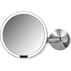 Simplehuman Wall Mounted Bathroom Sensor Mirror - Brushed Steel Simplehuman Wall Mounted Bathroom Sensor Mirror - Brushed Steel