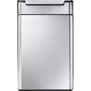 Simplehuman Touch Bar Recycler 48 L Brushed Steel Simplehuman Touch Bar Recycler 48 L Brushed Steel