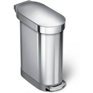 Poubelle à pédale Simplehuman Slim 45 L - CW2044 - Publicité Poubelle à pédale Simplehuman Slim 45 L - CW2044 - Publicité