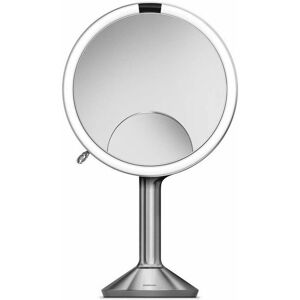 simplehuman Makeup Mirror - Sensor, 20cm, Brushed Steel simplehuman Makeup Mirror - Sensor, 20cm, Brushed Steel