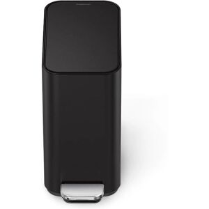 Simplehuman CW2101 Trash Can - 5L Steel Black Simplehuman CW2101 Trash Can - 5L Steel Black