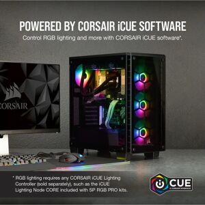 Corsair CO-9050096-WW High-Performance RGB Fan 14cm - Computer Cooling System Corsair CO-9050096-WW High-Performance RGB Fan 14cm - Computer Cooling System