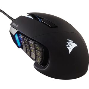 Corsair Scimitar RGB Elite Gaming Mouse - 18000 DPI - Programmable Buttons Corsair Scimitar RGB Elite Gaming Mouse - 18000 DPI - Programmable Buttons