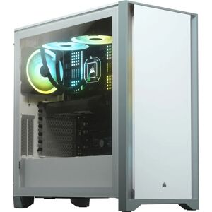 Caja PC Corsair 4000D Blanco Mid Tower Caja PC Corsair 4000D Blanco Mid Tower