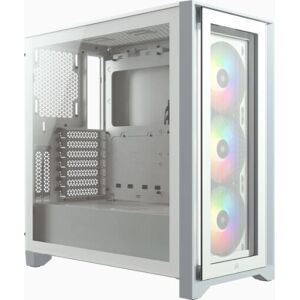 Corsair iCUE 4000X RGB Alb - Carcasă de PC Corsair iCUE 4000X RGB Alb - Carcasă de PC