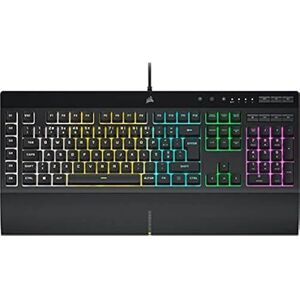 Corsair K55 RGB PRO Gaming Keyboard - Black, Wired, RGB, Spanish QWERTY Corsair K55 RGB PRO Gaming Keyboard - Black, Wired, RGB, Spanish QWERTY