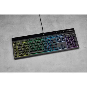 Corsair K55 RGB PRO Gaming Keyboard - Black, Wired, RGB, Spanish QWERTY Corsair K55 RGB PRO Gaming Keyboard - Black, Wired, RGB, Spanish QWERTY