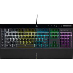 Teclado gaming Corsair K55 RGB PRO - Negro, con cable, RGB, QWERTY en español Teclado gaming Corsair K55 RGB PRO - Negro, con cable, RGB, QWERTY en español
