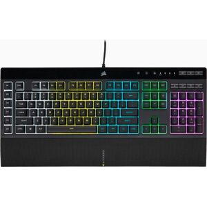 Corsair K55 RGB PRO Tastatur - RGB, Makro, Sølvsikker Corsair K55 RGB PRO Tastatur - RGB, Makro, Sølvsikker