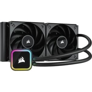 Corsair H115i RGB ELITE CPU Cooler - Black - 280mm Liquid Cooling Corsair H115i RGB ELITE CPU Cooler - Black - 280mm Liquid Cooling