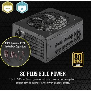 Corsair RM1200x SHIFT Power Supply - ATX 3.0, 1200W, Fully Modular Corsair RM1200x SHIFT Power Supply - ATX 3.0, 1200W, Fully Modular
