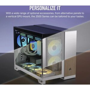 Corsair 2500X RGB Micro Tower White - PC Case Corsair 2500X RGB Micro Tower White - PC Case