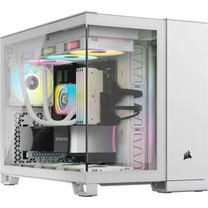 Corsair 2500X RGB Micro Tower Wit - PC Behuizing Corsair 2500X RGB Micro Tower Wit - PC Behuizing