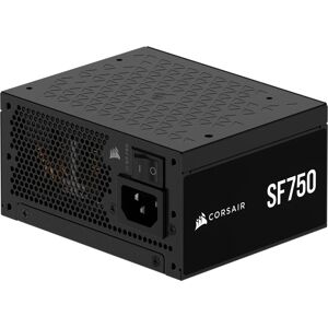 Corsair SF750 Power Supply - 750W, Fully Modular, Platinum, Black Corsair SF750 Power Supply - 750W, Fully Modular, Platinum, Black