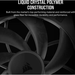 Corsair RS140 MAX Computer Case Fan - 140mm Black Corsair RS140 MAX Computer Case Fan - 140mm Black