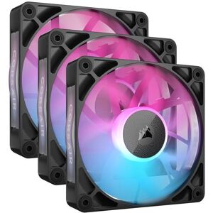 Corsair iCUE LINK RX120 RGB 120mm PWM Case Fan - Black Corsair iCUE LINK RX120 RGB 120mm PWM Case Fan - Black