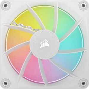 Ventilateur de boîtier Corsair iCUE LINK LX120 RGB - RGB, 120mm, Blanc - Publicité Ventilateur de boîtier Corsair iCUE LINK LX120 RGB - RGB, 120mm, Blanc - Publicité