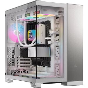 Corsair 6500X - Tour Moyenne - Verre Trempé, Blanc, Gris - Boîtier PC - Publicité Corsair 6500X - Tour Moyenne - Verre Trempé, Blanc, Gris - Boîtier PC - Publicité