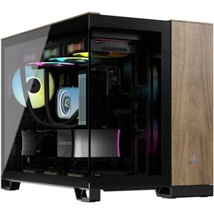 Corsair 2500X Walnut Micro ATX PC Case - Computer Case Corsair 2500X Walnut Micro ATX PC Case - Computer Case
