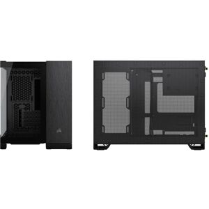Corsair 2500X Micro ATX PC Case - Tempered Glass, Mesh, Black Corsair 2500X Micro ATX PC Case - Tempered Glass, Mesh, Black