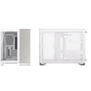 Corsair Model 2500X Micro ATX Mid Tower Case - Grey, White Corsair Model 2500X Micro ATX Mid Tower Case - Grey, White