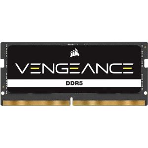 Corsair Vengeance 16 GB DDR5 RAM - 5200 MHz - Unbuffered SODIMM - Black Corsair Vengeance 16 GB DDR5 RAM - 5200 MHz - Unbuffered SODIMM - Black