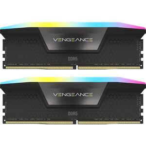 Corsair Vengeance RGB DDR5 32GB - Negro - 6200MHz Corsair Vengeance RGB DDR5 32GB - Negro - 6200MHz
