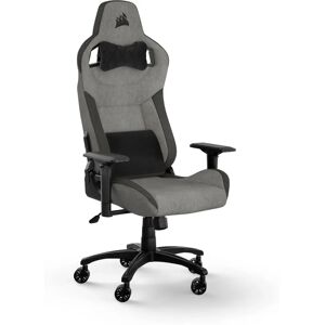 Corsair T3 RUSH Fabric Gaming Chair - Grey/Charcoal - Gaming Chair Corsair T3 RUSH Fabric Gaming Chair - Grey/Charcoal - Gaming Chair