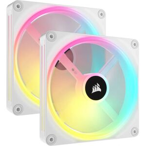 Corsair iCUE LINK QX140 RGB Ventilador para gabinete de PC 14 cm Branca 2 unidades - Ventilador para gabinete de PC Corsair iCUE LINK QX140 RGB Ventilador para gabinete de PC 14 cm Branca 2 unidades - Ventilador para gabinete de PC