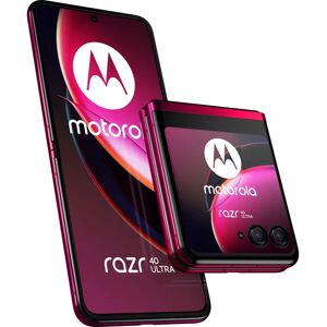 Motorola Razr 40 Ultra - Magenta - Foldbar smartphone - 6,9" 5G Motorola Razr 40 Ultra - Magenta - Foldbar smartphone - 6,9" 5G