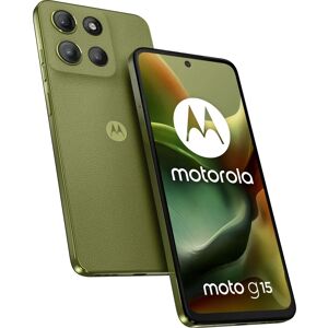 Motorola Moto G15 - Tela 6,72'' FHD+ - Câmera 50 MP - 8GB RAM - 512GB - Verde Motorola Moto G15 - Tela 6,72'' FHD+ - Câmera 50 MP - 8GB RAM - 512GB - Verde