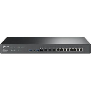 Router cu fir TP-Link Omada ER8411 - Capacitate mare - Negru Router cu fir TP-Link Omada ER8411 - Capacitate mare - Negru