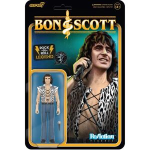 Super7 Figurine d'Action Bon Scott Imprimé Léopard - Figurine - Publicité Super7 Figurine d'Action Bon Scott Imprimé Léopard - Figurine - Publicité
