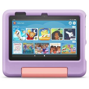 Amazon Fire 7 Kids Tablet - 16GB, Purple, Durable Case, 12th Gen Amazon Fire 7 Kids Tablet - 16GB, Purple, Durable Case, 12th Gen