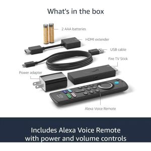 Amazon Fire TV Stick 4K (3rd Gen) Streaming Media Player - Black Amazon Fire TV Stick 4K (3rd Gen) Streaming Media Player - Black