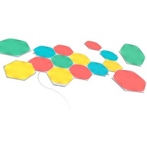 Nanoleaf NL42-6002HX-15PK Multicolour Hexagon Wall Light Kit Nanoleaf NL42-6002HX-15PK Multicolour Hexagon Wall Light Kit