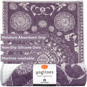 Manduka Yogitoes Purple 180 cm Yoga Mat Towel Manduka Yogitoes Purple 180 cm Yoga Mat Towel