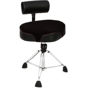 Gibraltar 9808OS-AB - Drum throne with adjustable backrest Gibraltar 9808OS-AB - Drum throne with adjustable backrest