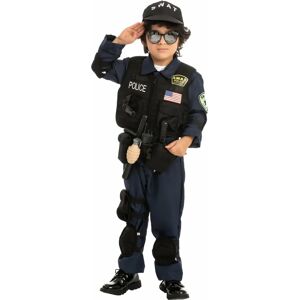 Spooktacular Creations WP-MOQX-30V6 Costume de police pour enfants - Moyen (8-10 ans) - Costume - Publicité Spooktacular Creations WP-MOQX-30V6 Costume de police pour enfants - Moyen (8-10 ans) - Costume - Publicité