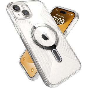Speck Presidio Perfect-Clear Grip ClickLock & MagSafe - iPhone Case - Serene Silver Speck Presidio Perfect-Clear Grip ClickLock & MagSafe - iPhone Case - Serene Silver