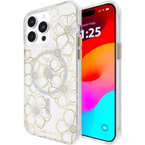Case-mate CM051604 Floral Gems MagSafe iPhone 15 Pro Max Gold Case Case-mate CM051604 Floral Gems MagSafe iPhone 15 Pro Max Gold Case