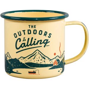 Gentlemen's Hardware Outdoors Is Calling Enamel Mug Gentlemen's Hardware Outdoors Is Calling Enamel Mug